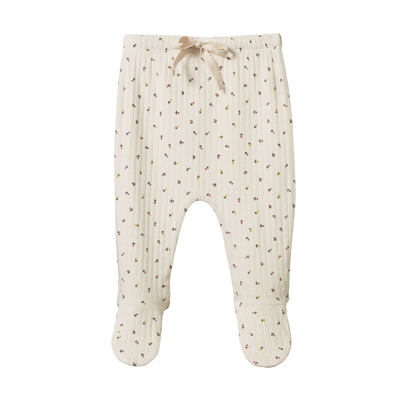 Nature Baby Footed Rompers Pointelle